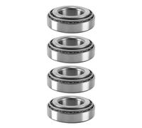 1 Set Reemplazo de rodamientos de remolque de rodillos cónicos L44643 para remolques - 4 rodamientos de ruedas para 2 cubos