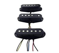 1 Set Single Boil Pickup Collection/Middle/Bridge Pickups Black Para For Strat Piezas De Guitarra Eléctrica Elgitarrhämtning