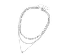 1 Set Sofisticated Heart Collar Collar Cabecilla Apilable Joyas Cuello En Capas Ajustables Para Ropa Diaria Y Fiestas Joyas Nocturnas