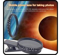 1 Set Solar Eclipse Phone Filter 52mm Camera Lens Filter ND 2-400 Smar