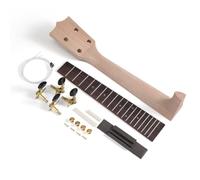 1 Set Ukulele Neck Diapasón Reemplazo Ukelele Piezas Diapasón y Cuello Ukulele Accesorios Ukelele Suministros