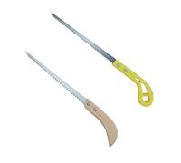 1 sierra de mano for el hogar, for tableros de yeso, con forma de cola de pollo, con orificio pequeño, for cortar madera, plástico o mango de madera.(Plastic Handle)