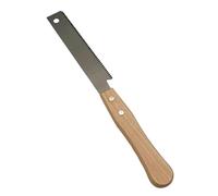 1 sierra de mano japonesa SK5, hoja flexible, corte al ras, mango de madera, sierra de cola de milano for madera húmeda y seca, herramientas de carpintería for bricolaje(Double sided)