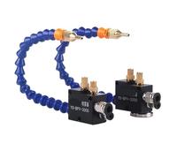 1 sistema de pulverización de lubricación de refrigerante de niebla, pulverizador computarizado de control numérico, fresado, taladro, máquina de grabado para refrigeración de tuberías de 8 mm (sin