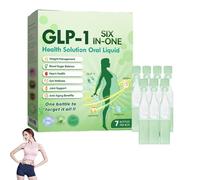 -1 Six-in-One Health Solution Oral Liquid, Advanced -1 Oral Liquid, 1 OralSolution, 1 Peptide Complex Serum, Natural Plant Extract, for Men & Women (3)