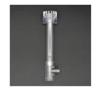 1 skimmer de acuario acrílico con filtro de entrada de superficie giratorio de tubo de lirio for limpieza de plantas de agua de pecera.(Three Way,25mm)