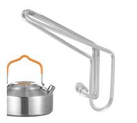 1 * Skitter in filo - Skitter per versare il caffè - Versatore in acciaio inossidabile per drenaggio del da campeggio - per caffè versatore per ciotola d'acqua portatile per bolli