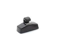 1 Soporte con Gancho para Visera Solar para VW para Lupo para Golf para Polo para Passat B6 para Bora para Saveiro para Sharan Parasol Ventana Coche(Negro)