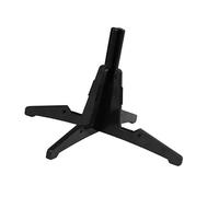 1 soporte de clarinete de cuatro patas desmontable para clarinete negro