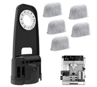 1 soporte de filtro y 5 filtros de agua de repuesto compatibles con máquina espresso Ninja para Ninja Luxe Cafe Ninja Luxe ES601 Ninja ES701