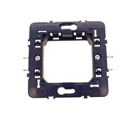 1 soporte de marco compatible con Bticino Living International y Living Light, 2 módulos para caja 502, serie MBL, color azul