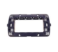1 soporte de marco compatible con Bticino Living International y Living Light, 4 módulos para caja 504, serie MBL, color azul