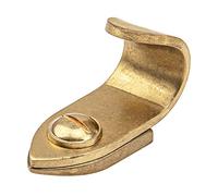 1 soporte de metal Yootones para el pulgar con arandela y tornillo compatible con accesorios para saxofón (dorado)