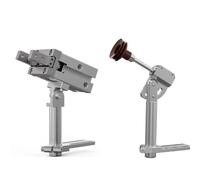 1 soporte de ventosa for brazo robótico, pinza ajustable, fijación multiarticulación, conectores universales.(Gripper Chain)
