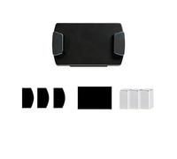 1 soporte magnético para coche compatible con OOONO CO-Driver NO2 - Soporte estable para rejilla de ventilación y salpicadero, diseño plano y discreto, fácil instalación sin herramientas, color negro.