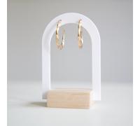 1 soporte para aretes HARMONIE, exhibidor minimalista, soporte para aretes y organizador de joyas, de joyería