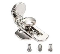 1 soporte para dedo Yootones para clarinete de metal con tornillos compatible con clarinete Oboe Instrumento de viento de madera (plata)
