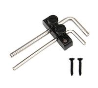 1 soporte para llave Allen, para guitarra, bajo, compatible con guitarra Floyd Rose, trémolo (negro)
