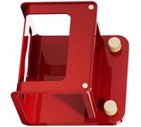 1. Soporte para pañuelos montado en la pared con ventosas, estante de baño de gran apertura para toallas de papel, manipulador que ahorra espacio, estantes de almacenamiento de baño