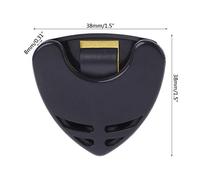 1 soporte para púas de guitarra para estuche de mediador, almacenamiento rápido