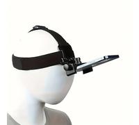 1 soporte para teléfono montado en la cabeza, soporte ajustable para cámara POV con hebilla para diadema para grabación de video en primera persona, transmisión en vivo, grabación de vlogs