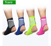 1 soporte para tobillo, tobillera ajustable, material de nailon transpirable, súper elástico y cómodo, perfecto para deportes, protege el tobillo crónico de otra vez, esguinces fatiga