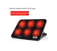 -1 soporte por computadora portátil con base de raffreddamento Base de raffreddamento Sei ventole Due