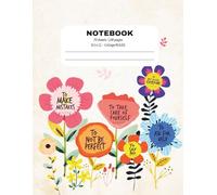 1 Subject College Ruled Notebook, Shine On!: 70 Sheets / 140 Pages, 8.5 x 11: A Motivational Cover to Help You Dream Big & Stay Bright