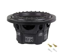 1 subwoofer para LANZAR MAX Pro MAXP64 6,5" 16,5 cm 165 mm 300 Watt rms y 600 Watt MAX Single Coil 4 Ohm Tapa Maletero Puertas Coche, 1 Pieza + faston de Montaje