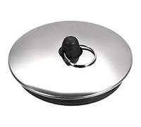 1 tapón de drenaje de goma para fregadero, tapones de baño, ajuste de 55-57 mm con anillo para baño, cocina, baño