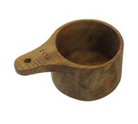 1 taza medidora de madera natural seca e ingredientes para cocina doméstica 061077