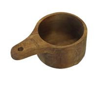 1 taza medidora de madera natural seca e ingredientes para cocina doméstica 061077