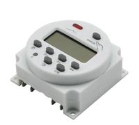 1 temporizador CN101 de 16 A, 220 V, 110 V, 24 V, 12 V, temporizador digital de potencia CN101A, relé de interruptor de tiempo programable(24V)