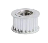 1 tensor de polea tensora HTD 5M 12T/15T, diámetro interior de 3-9 mm, compatible con ancho de correa de 15/20/25 mm, guía de rodamiento 5M, rueda síncrona(6mm With teeth,15 T16mm(15mm))