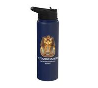 #1 The Egyptian Pharaoh King Tut Mask T-shirt, Tutankhamun Stainless Steel Insulated Water Bottle