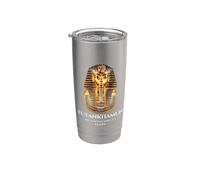 #1 The Egyptian Pharaoh King Tut Mask T-shirt, Tutankhamun Vaso térmico de acero inoxidable de doble pared