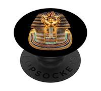 #1 The Egyptian Pharaoh King Tut Mask tee Shirt, Tutankhamun PopSockets PopGrip Adhesivo