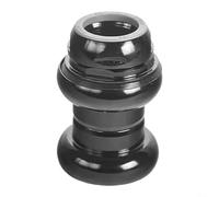 1" Threaded Bicycle Headset Fixed Gear Racing Bike Headset Bearing 22.2mm(Black)