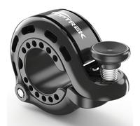1 Timbre de Bicicleta Toptrek de 110Db | Aleación de Aluminio de Durabilidad, Ajuste Universal para Bicicleta de Carretera//Montaña/E-Bike, Manillares de 22.2-31.8Mm