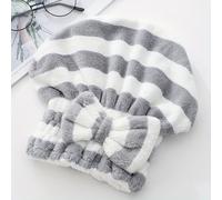 1 Toalla de microfibra para secar el cabello, envoltura para la cabeza con , gorro de ducha, turbante para el cabello, gorro de baño para cabello largo y , regalo para mujeres