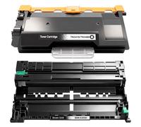 1 tóner TN3480 y 1 tambor DR3400, compatible con Brother TN-3480 DR-3400 para Brother HL-L5100DN MFC-L5750DW MFC-L5700DN HL-L5000DN HL-L5200DW HL-L6400DW DCP-L5500DN MFC-L500DN MFC-L5200DW 6800DW. (2
