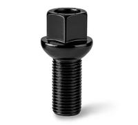 1 tornillo de rueda M14 x 1,5 27 mm con unión esférica R13 perno de rueda SW 17 - para VW & Audi original llantas de aluminio y llantas de acero - Plug & Play - Llantas y ruedas con banda de bola A/G