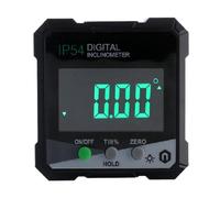 1 transportador digital, digital para nivel de burbuja, inclinómetro impermeable, 1 destornillador digital de metal de plástico para configuración y manual (idioma español no garantizado)