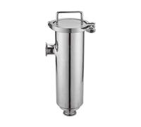 1 tubo de 19/25/32/38/51/63 mm x 3.8 cm, 5.1 cm, 6.3 cm, filtro en línea, filtro en línea, kit de fabricación de vino de acero inoxidable SUS304 (malla 60, 32 mm, K50.5 mm, 304)