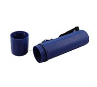 1 tubo de almacenamiento de varilla de soldadura para electrodos de MMA, capacidad de 10 libras, longitud máxima de 350 mm, para plástico duradero con protección contra la humedad, transporte Cl (azul