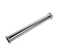 1 tubo de carrete sanitario de triple abrazadera de 1-1/2" y 2" con abrazadera de casquillo SS304, longitud de 100 mm, 200 mm, 300 mm, 500 mm y 600 mm.(Length 305mm,Pipe diameter 51mm)