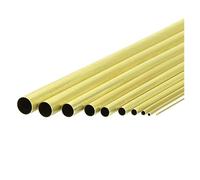 1 tubo de latón for bricolaje, redondo, diámetro 25/22/20/18/16/14/12/10/8/6/4 mm, longitud 200, 300, 500 Para Maquinaria Proyecto de Bricolaje(300mm,OD 8 x ID 6mm)
