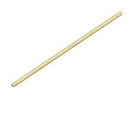 1 tubo de latón for manualidades (longitud: 200 mm, 300, 500 mm), diámetro: 25/22/20/18/16/14/12/10/8/6/5/4/3/2 Para Maquinaria Proyecto de Bricolaje(200mm,OD 5 x ID 3.0mm)