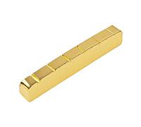 1 tuerca de guitarra eléctrica Yootones de latón de 6 cuerdas ranuradas para piezas de guitarra Les Paul Epiphone (42 mm)