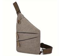 1 ud. Riñonera antirrobo, Bolso cruzado invisible para axilas, Bolso antirrobo ajustado para viajes al en Europa y América, Bolso antirrobo de un